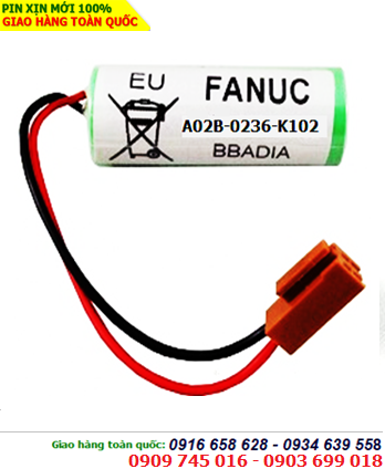 Fanuc A02B-0200-K102; Pin nuôi nguồn Fanuc A02B-0200-K102 3V Japan